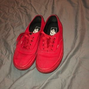 Vans Red Sneakers
